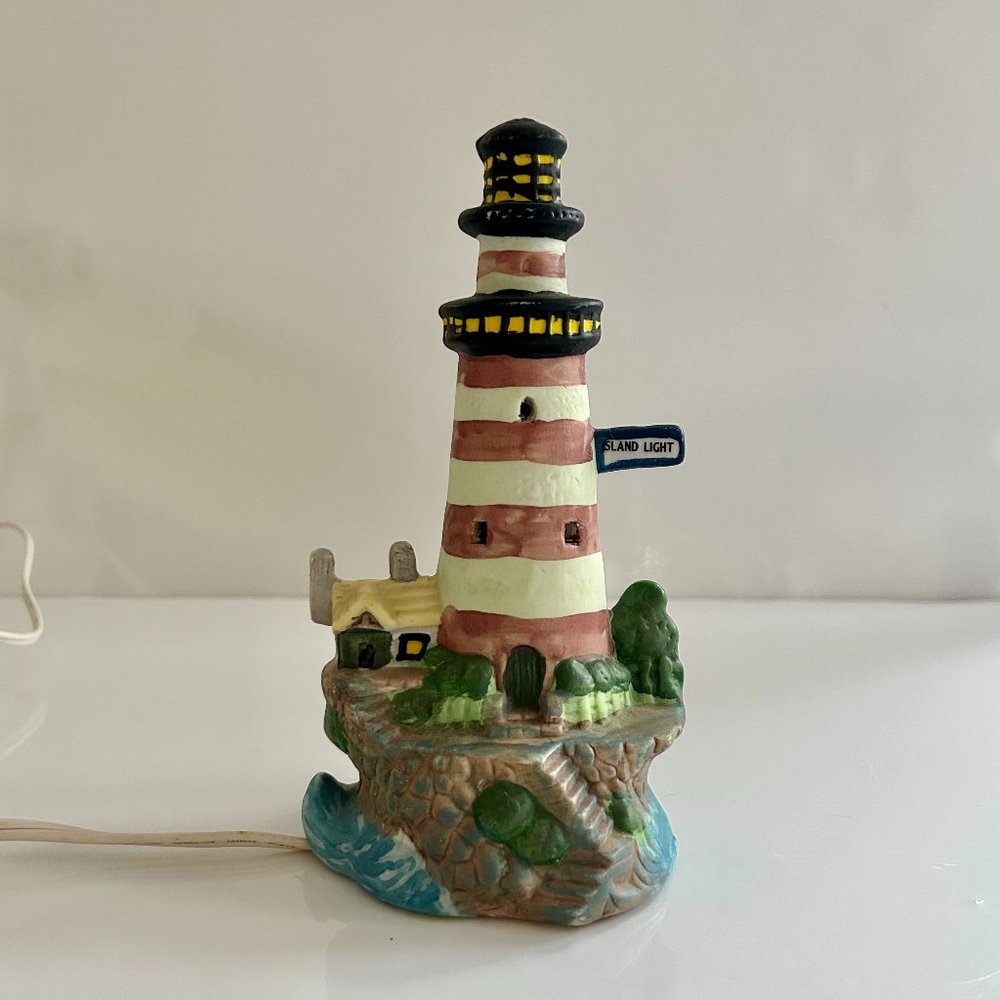 Christmas Holiday Village Lighthouse - Picture 3 of 5